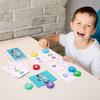 Colorful Digital Operation Card Addition and Subtraction Cognition Cards  Brain-Stimulating Toys