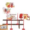 2025 Mid-Autumn Festival & National Day Cat Decor Sign for Shopping Mall & Store Counter Display