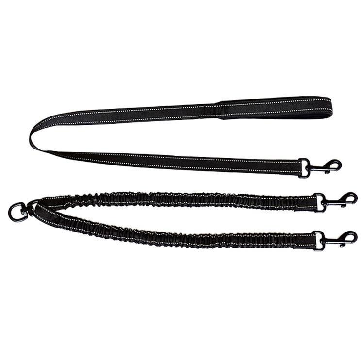 High-quality Dog Leash With Dual Traction Elastic And Reflective