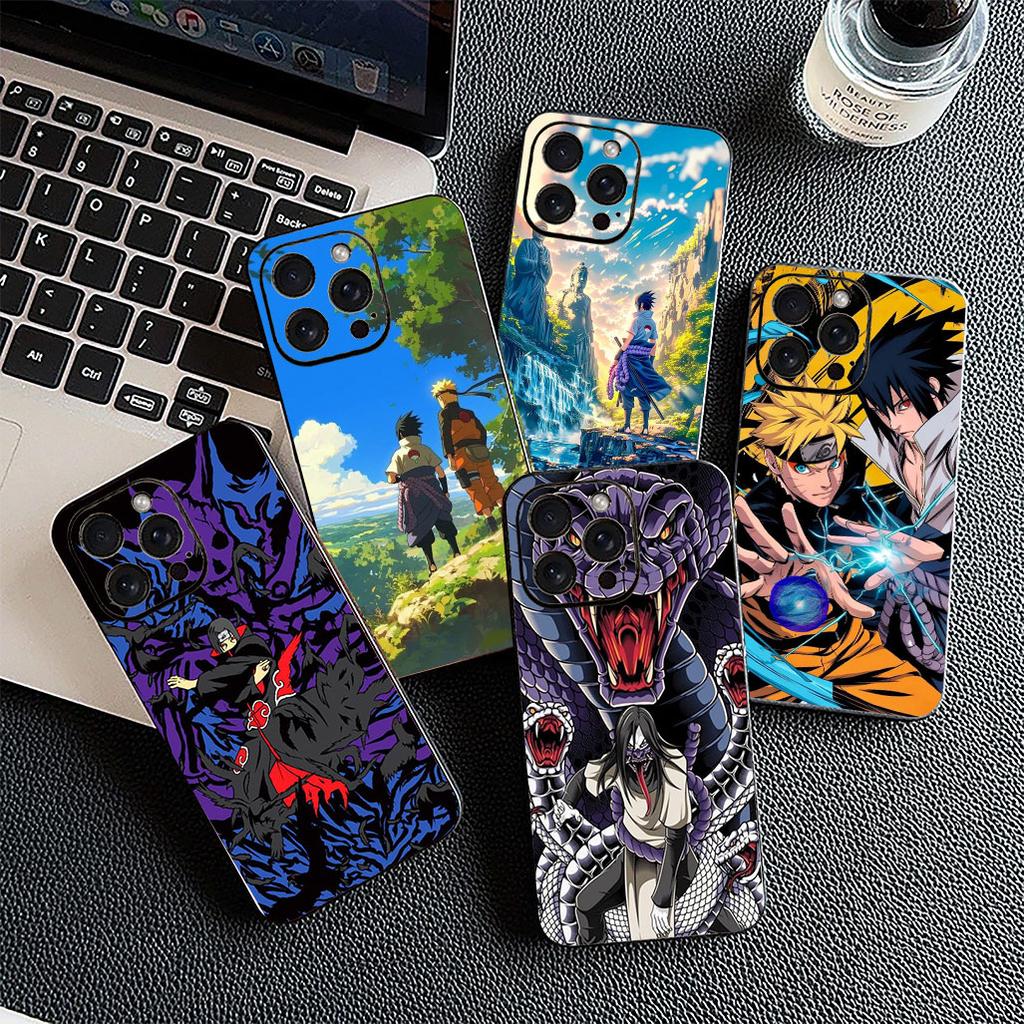 Cover for Apple iPhone 17 16 14 15 Plus Pro Max 16E ProMax + 15Plus 15+ 16+ Casing Phone Case Uchiha Narutos Sasuke Itachi