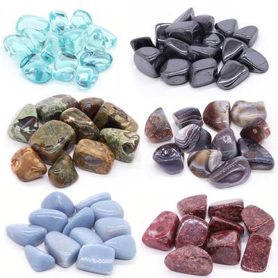 Unregelmäßige Natürliche Trommelsteine Partien Schüttgut Mineral Heilkristalle Edelsteine Aquarium Exemplar Heimdeko Geschenk