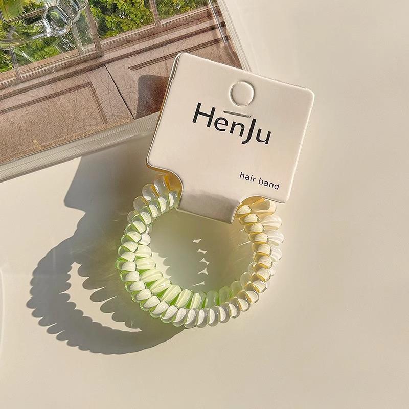 Modische bunte Haargummis - Hochelastische und strapazierfähige Bänder für Damen-Pferdeschwänze