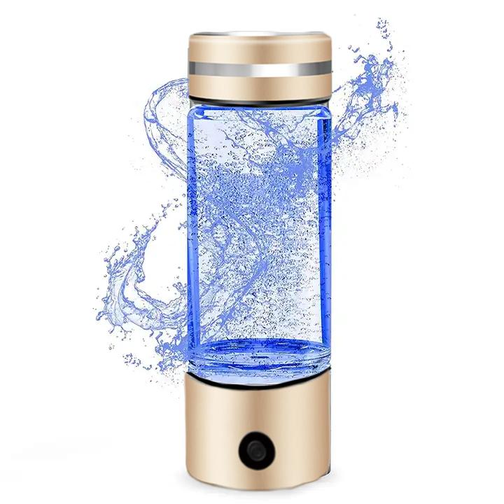 High Capacity Hydrogen Rich Water Bottle Portable Hydrogen Water Bottle Water Hydrogen Generator 5 синий