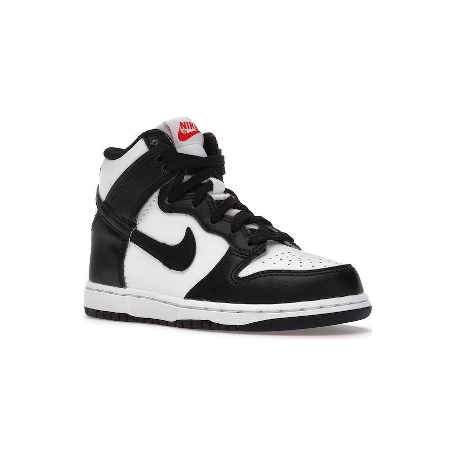 Nike Dunk High PS Juodi Balti Vaikų Sportbačiai University-Red DD2314-103