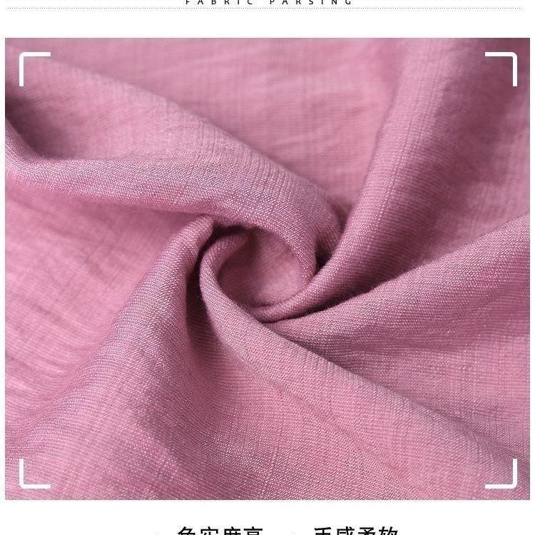 Fashion Plus Embroidered Short Sleeved Tencel Shirt for Women's Summer New Loose Cotton and Linen Top