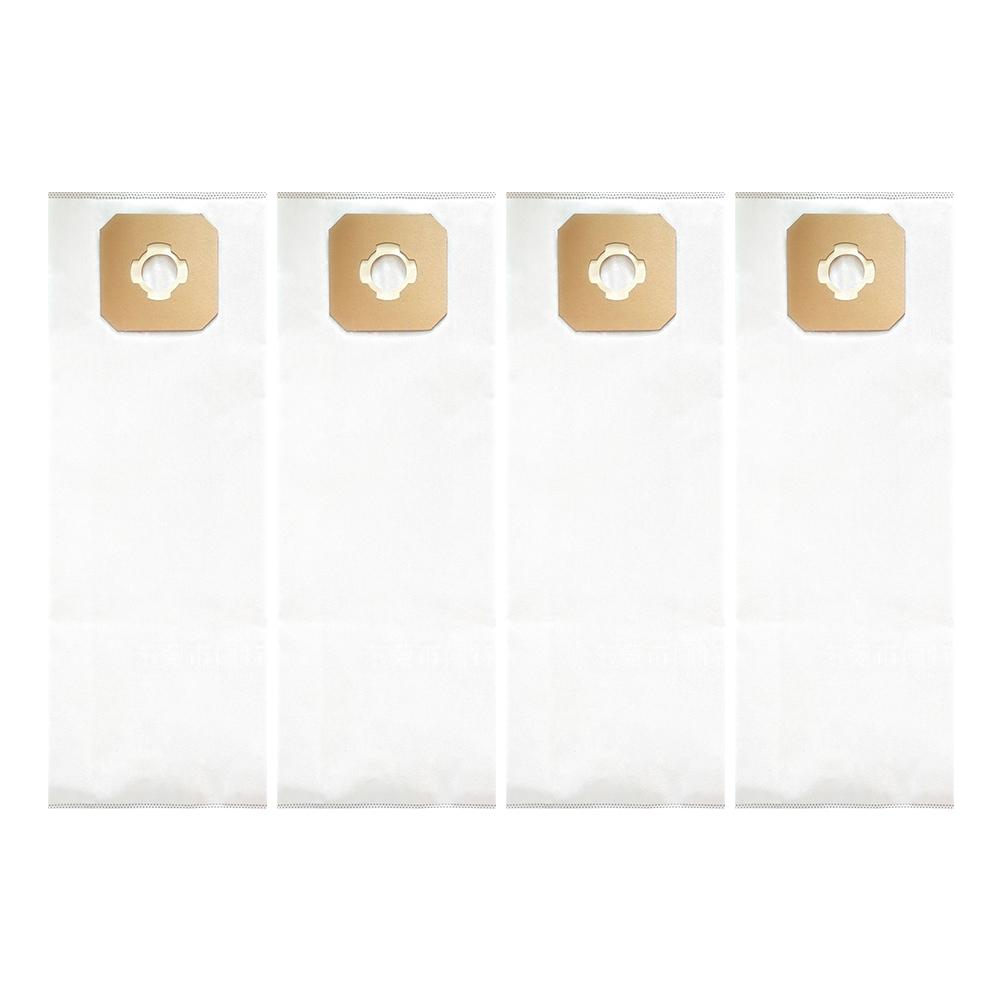 Central Vacuum Dust Bags for Vacuflo Models DB5000 DB7000 DB8000 DB9000 Non Woven Filter Bags 70x25cm White 4 Piece Set