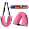 Multifunctional Fillable Travel Neck Pillow U-Shaped Pillow Waterproof Luggage Pillowcase Comfortable Portable