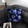 1PC Fresh Food Anime Health Cushion Cover Natural Linen Organic Fabric DoubleSided Printing Sofa Home Decor Gift Pillow Case