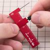 Oh.makasenet Plastic Model Parallel Line Engraving Scriber with Marking Needle for Gunpla (Red)