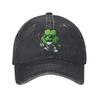 Tennis Player St Patricks Day Shamrock Clover Irish Prid Casual Baseball Cap Fishing Trucker Hat Summer Unisex Classic Baseball Cap