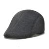 Windproof Adjustable Mesh Breathable Peaked Cap Newsboy Style Beret Hat