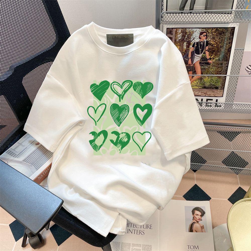 Pánské a dámské tričko s krátkým rukávem z ledového hedvábí - Volný střih, Hongkongský styl, Letní móda