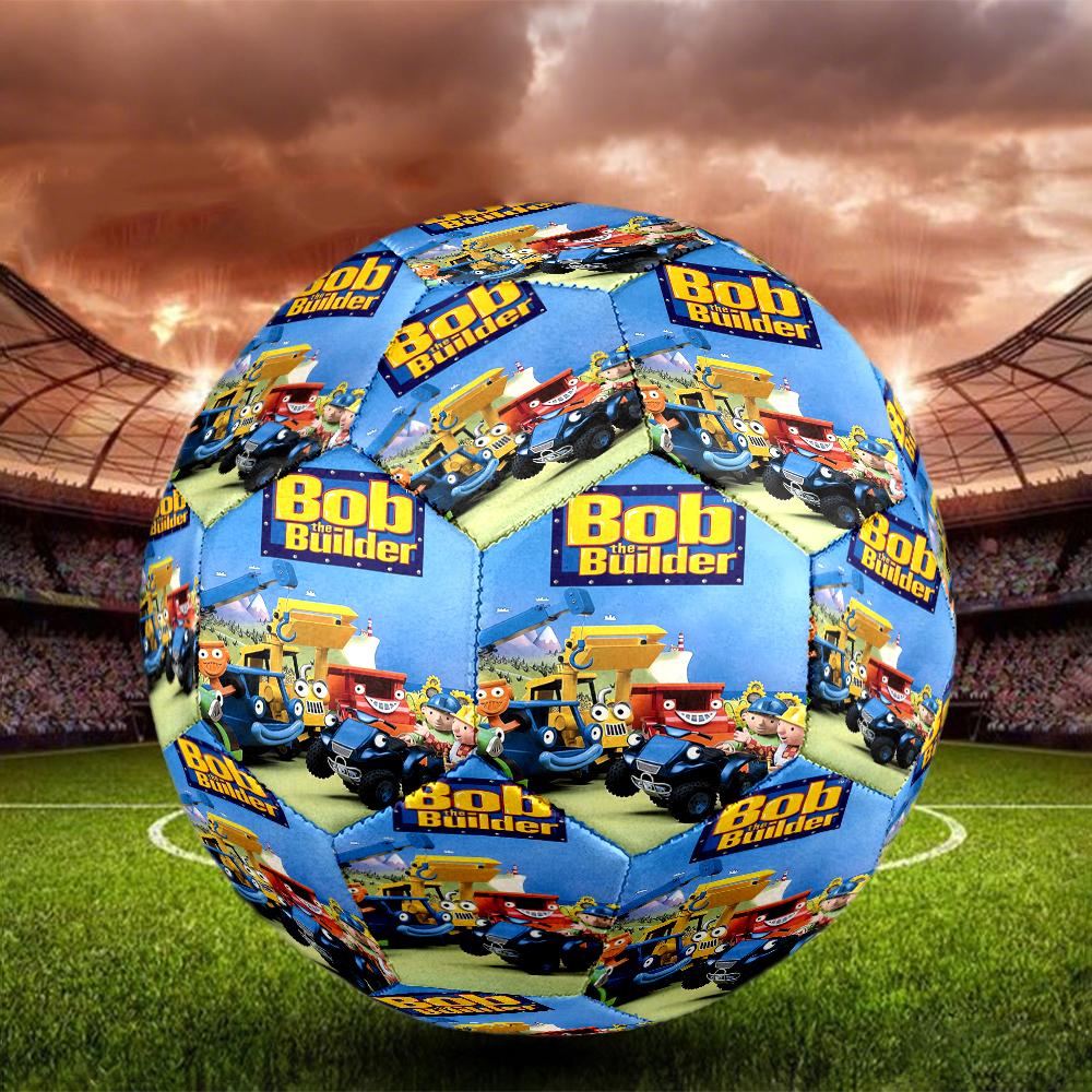Bob der Baumeister Thema Größe 5 Fußball, Geeignet für Spiele drinnen und draußen, ein Geschenk für jeden geeignet.