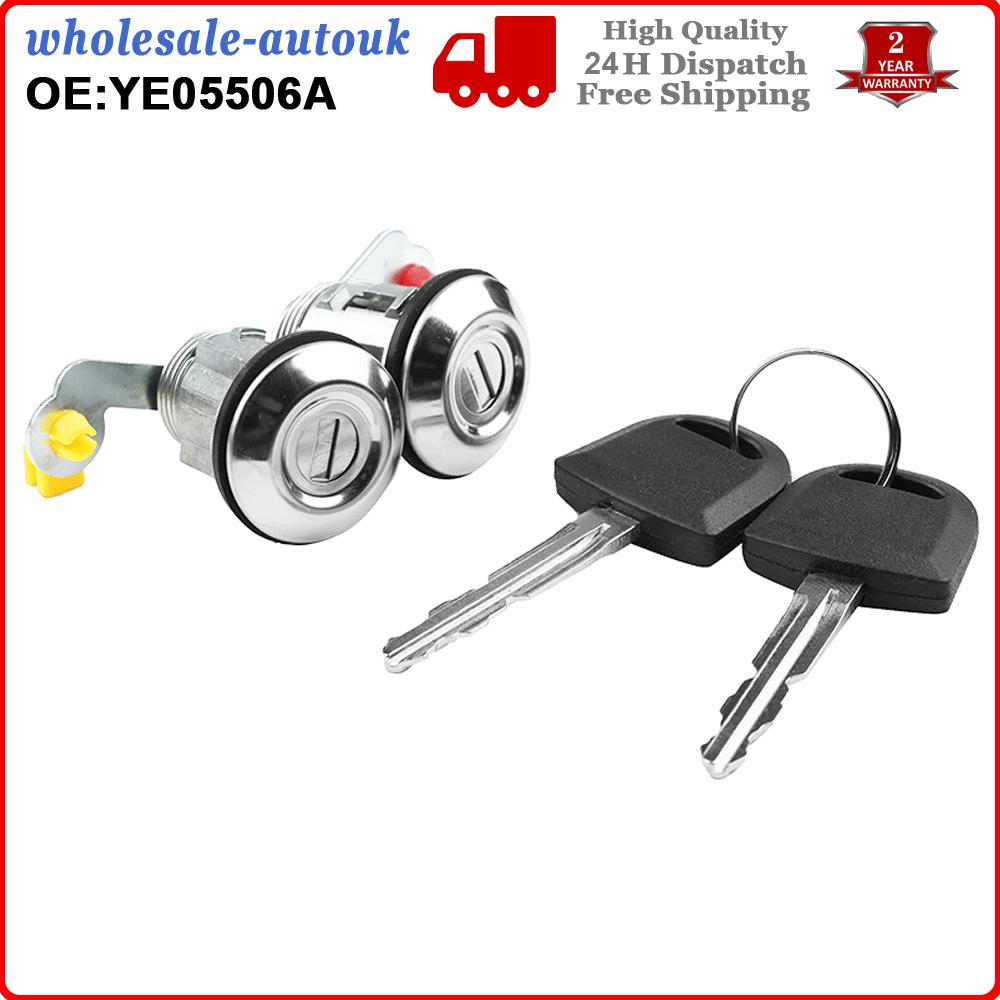 Замок дверной цилиндрический левый правый с 2 ключами YE05506A для L200 2001–2005