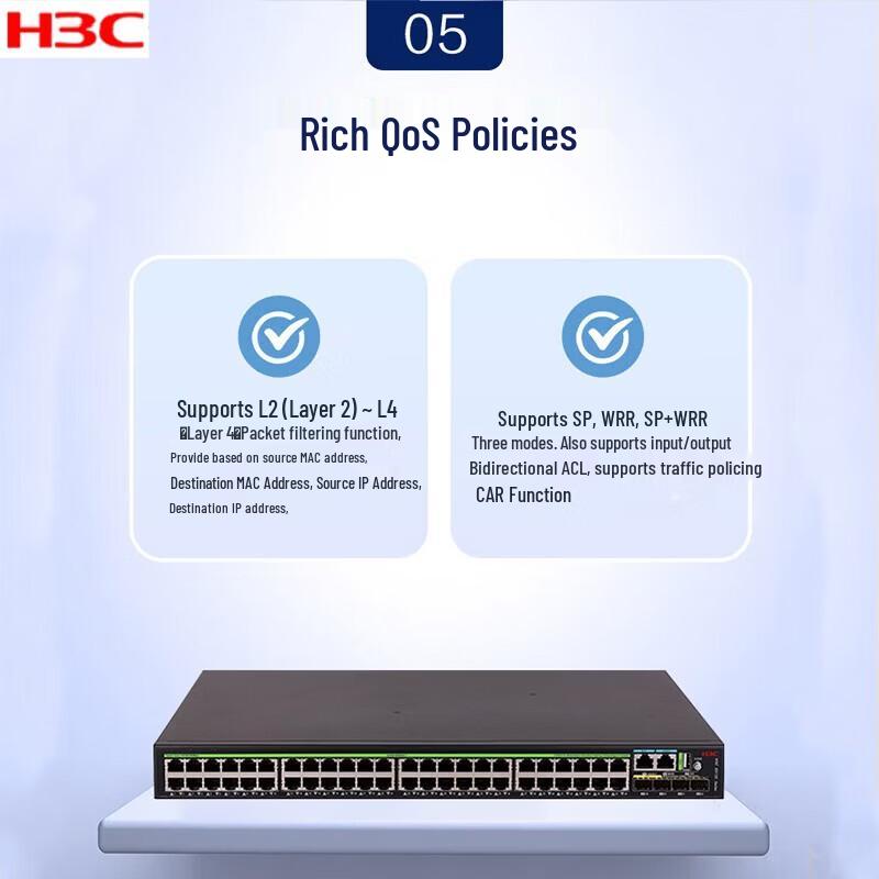 H3C LS-5135S Series Managed Network Switch