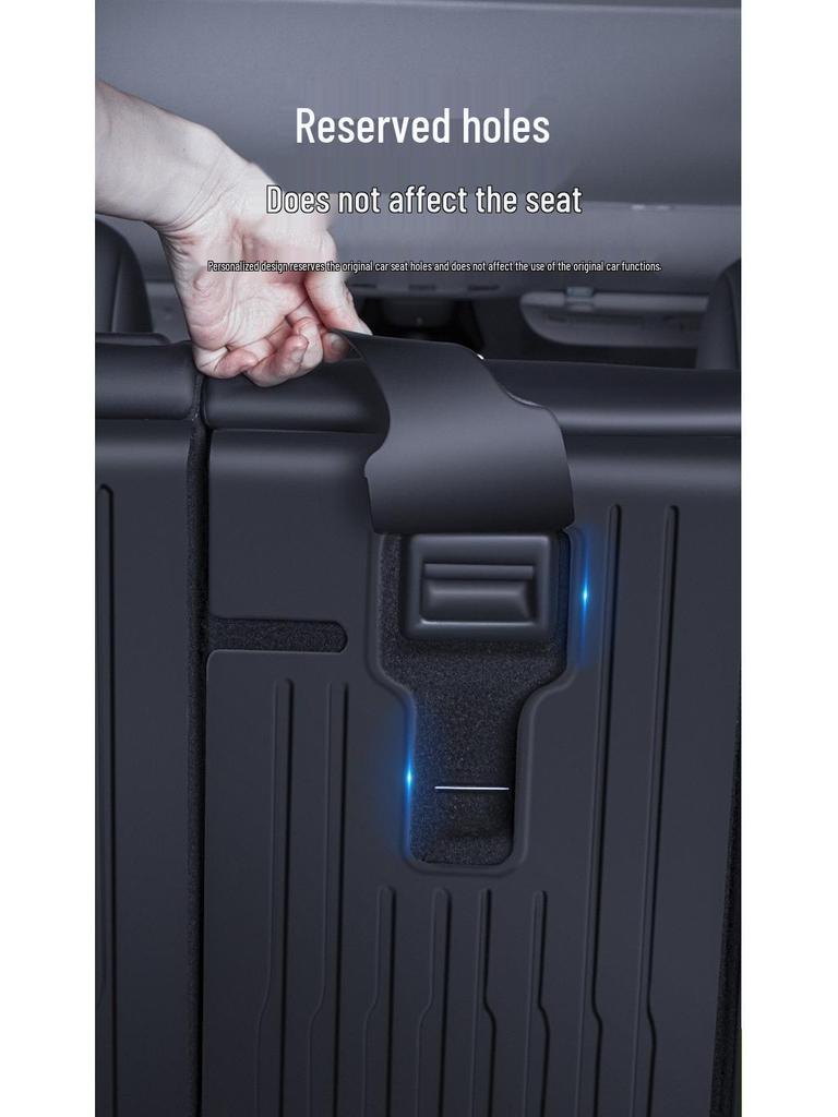 Tesla Model Y/3 Rücksitzlehne Kofferraummatte - Innenraummodifikationszubehör