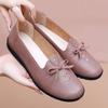 Shoes single shoes soft sole comfortable flat non-slip medium leather shoes in the elderly women's shoes spring and autumn models