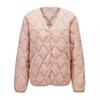 Clothing light down jacket women's autumn and winter new coat short inner thin collarless high quality tide