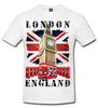 Big Ben London Unisexs Tshirt Red Bus UK England Souvenir Union jack Tshirt Top