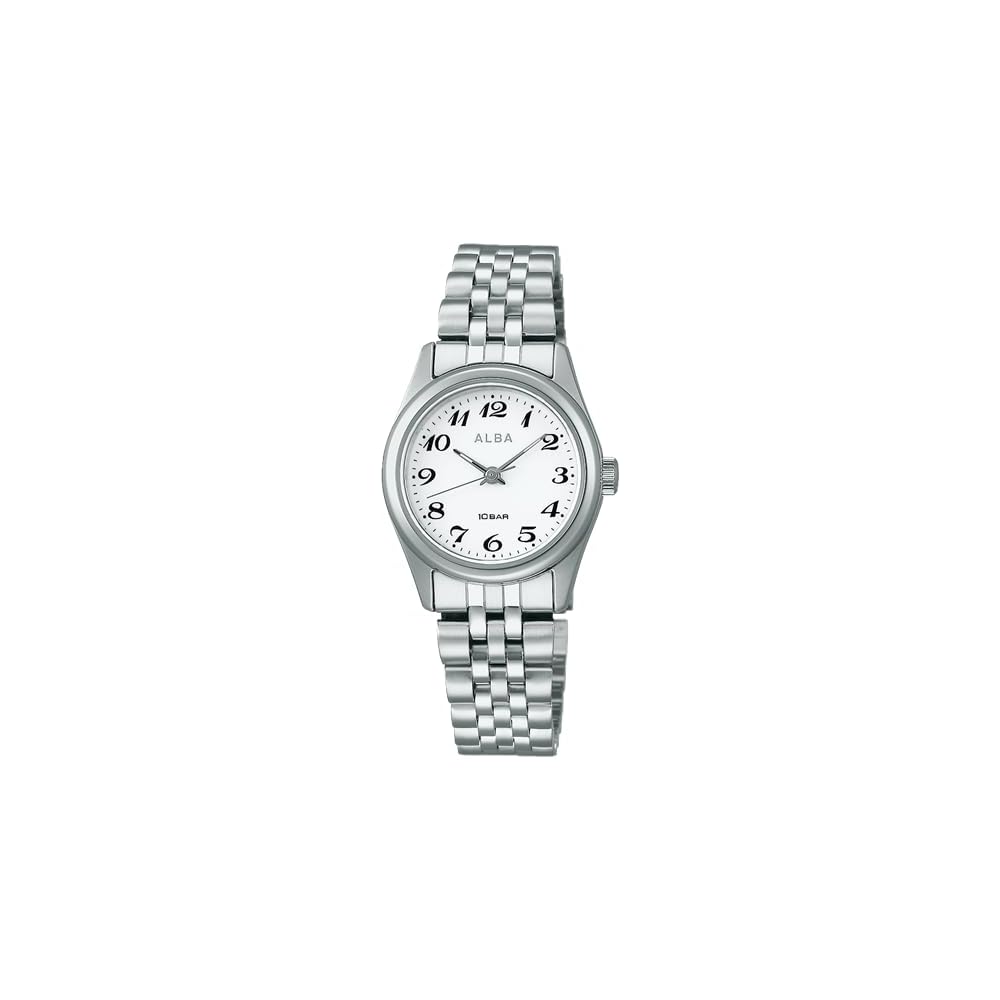 Seiko Alba Women s Quartz Watch Analog Stainless Steel 10 ATM Water Resistant Silver