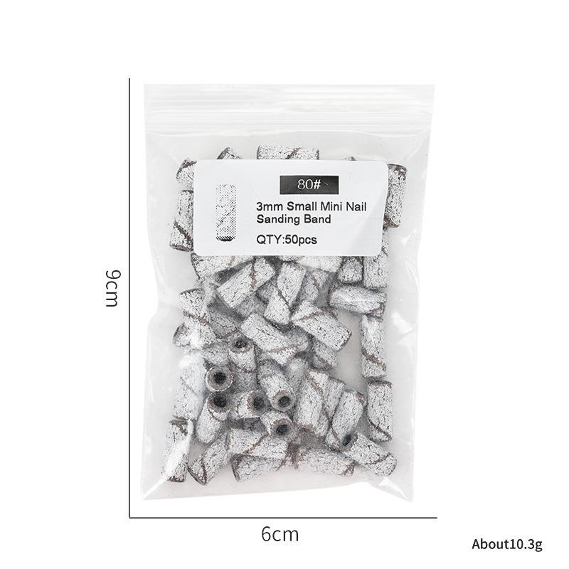 Set Manichiură Mini Bandă Abrazivă pentru Unghii și Mandrină