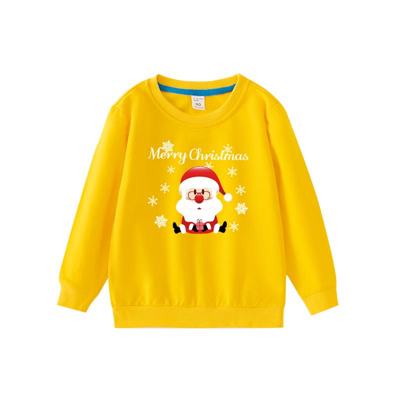 Toddler Girls' Christmas Sweatshirt - Spring/Autumn Pullover, New Southeast Asia Arrival