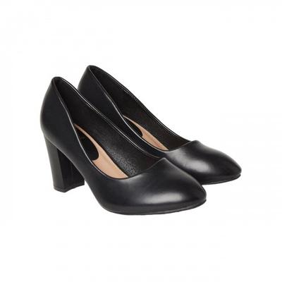 Good For The Sole Womens/Ladies Camilla Almond Toe Wide Court Shoes