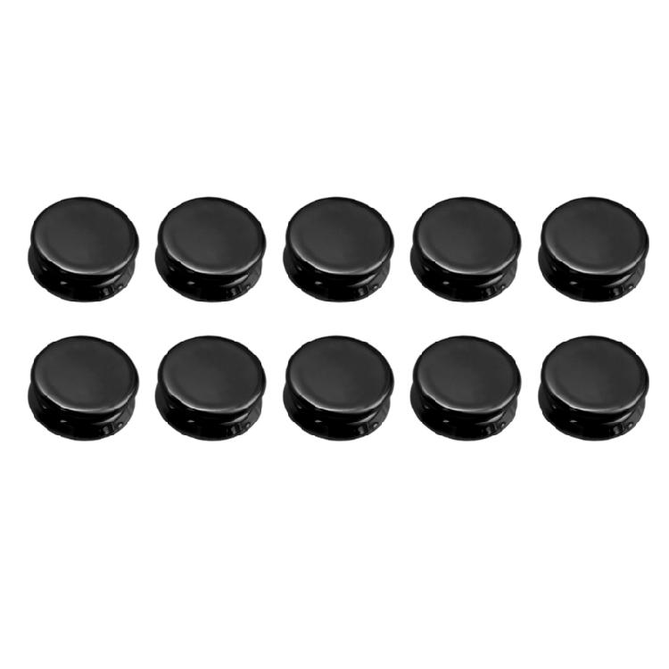 

10Pcs Curtain Magnetic Clips Wall Mounted Magnetic Buckle Shower Detachable Window Screen Fixed Closure Fastener чорний