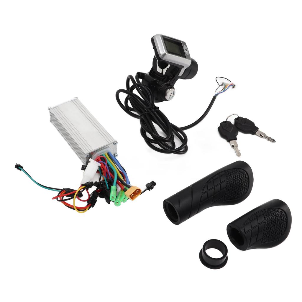 36V 48V 500W Scooter Controller Kit Electric Bicycle Controller with LCD Display for Scooter Modification Accessories