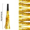 30pcs Golden Noise Makers Glitter Noise Makers Metallic Fringed Party Blowers for Adults Birthday Graduation Sporting Events Party Favor Supplies