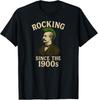 Victorian Gentleman Punk Rock Mohawk Rocking Since 1900s T-Shirt