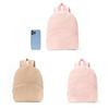 Corduroy Student Backpack With Large Capacity For Kindergarten Kids