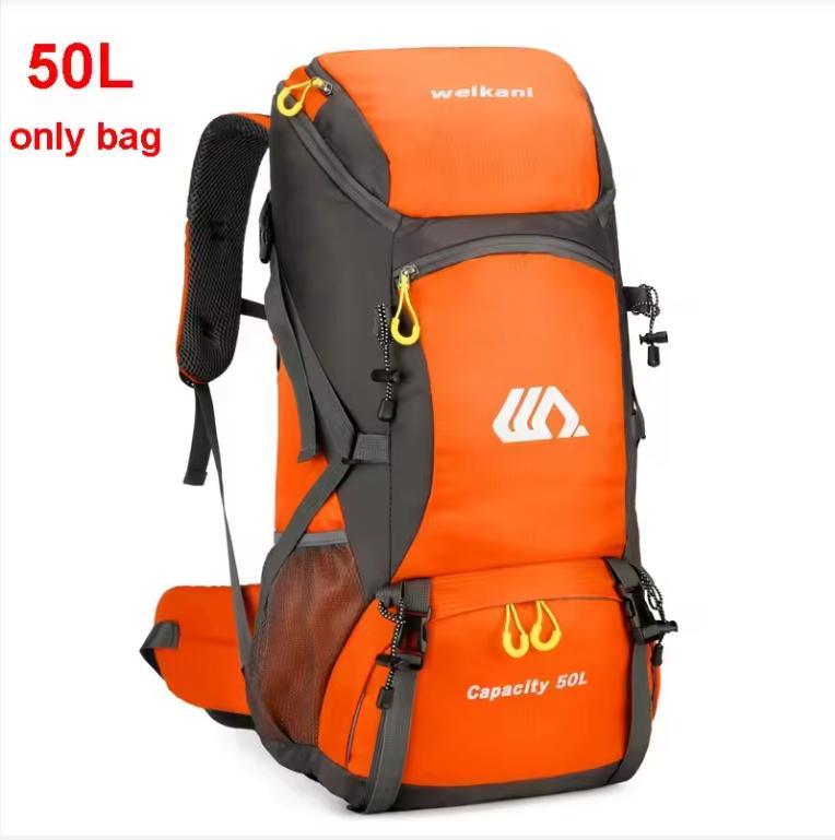 50л дорожный рюкзак для кемпинга мужской большой походный рюкзак туристический рюкзак водонепроницаемый для спорта на открытом воздухе альпинизм альпинизм сумка багаж
