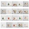 Enamel Alloy Fashion Jewelry Bracelet Pendant DIY Craft Christmas Charms Set Xmas Tree Hanging