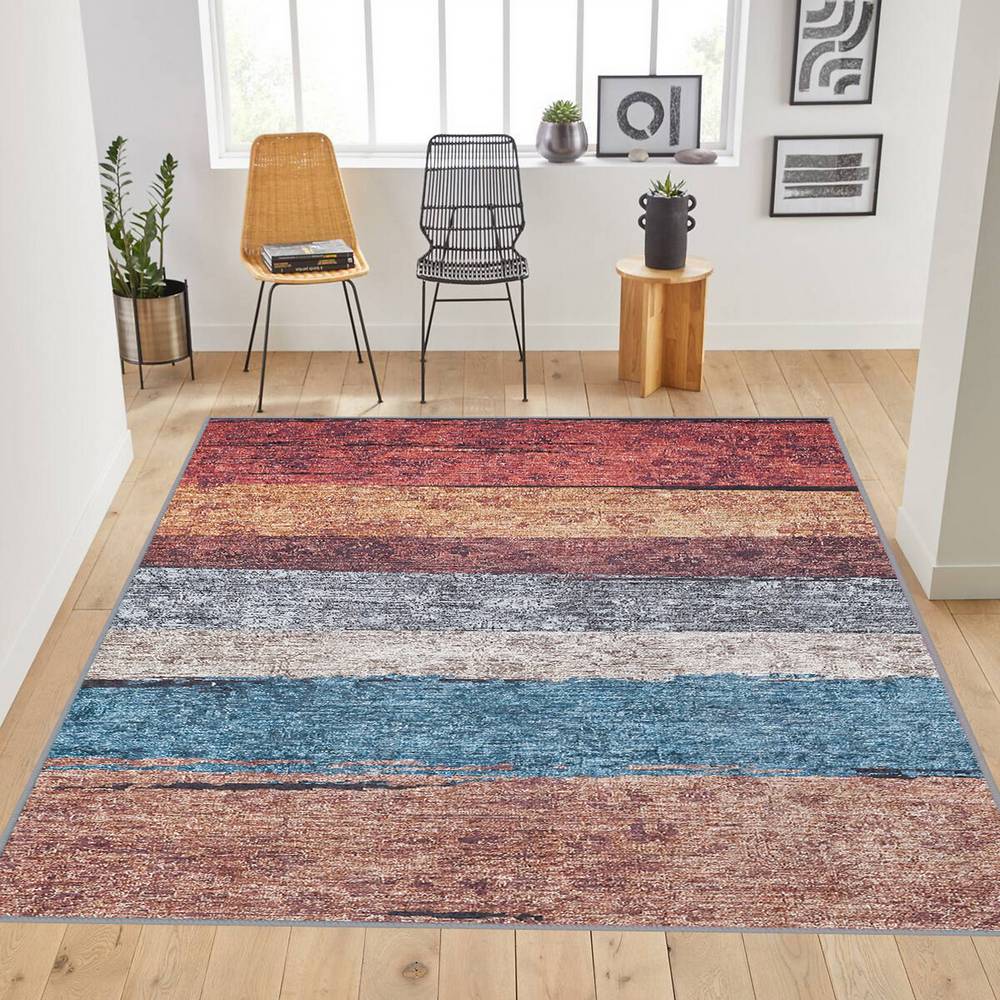 

Eliana Home Washable Printed Carpet LNA1780 50x80 красный