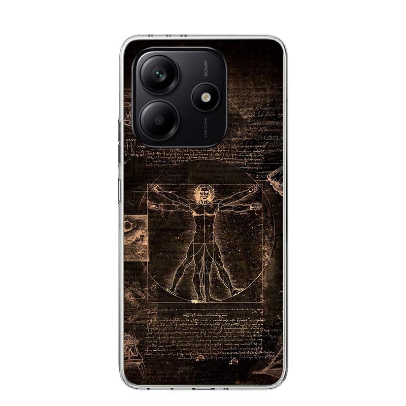 

Black Hole Human Body Password Phone Case For Xiaomi Redmi Note 15 14 13 12S 12 Pro Plus 11S 11E 11 11T 10S 10 Art Soft Pattern Note 13 Pro Plus