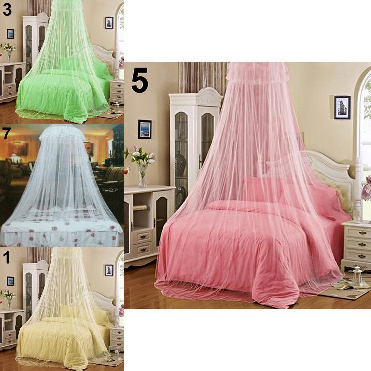 Modern Minimalist Dome Mosquito Net Bed Canopy With Antimite Mesh For Bedroom Use