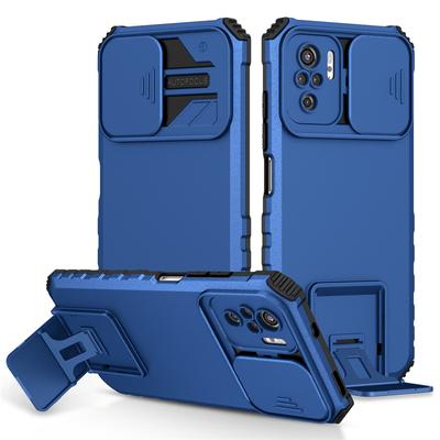 „Xiaomi Poco M5S Case“ slankiojančio objektyvo kameros apsaugos telefono dėklas, skirtas „Poco M5S M4 X4 Pro M3 X3“ stovui, smūgiams atsparus šarvų dangtelis