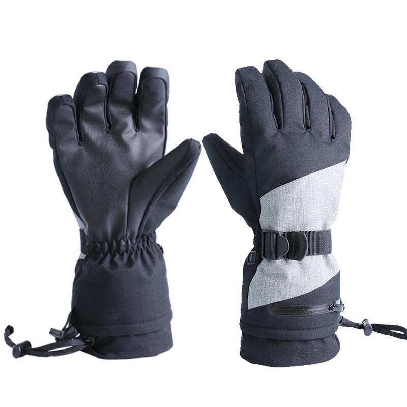 MR MOOSE Waterproof Touchscreen Fleece Ski Gloves