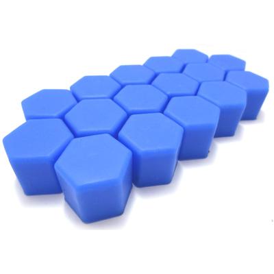 MAXIMASELECT Wheel Nut Cover, 16 Pieces, For Light Vehicles, 4 Holes, 0.7 Inch (19