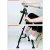 Pedal Exerciser Bike Hand Arm Leg and Knee Peddler Adjustable Fitness Equipment for Seniors, Elderly Home Pedal Exercise Bike for Total Body