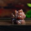Natural Crystal Resin Animal Figurine With Stone Decor For Home Office Gift