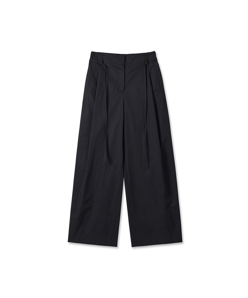 IOLO Women'S N Cotton Wide Pants_Black