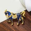 2026 Year Vintage Horse Brooch Elegant Fashion Chest Pin Badge Jewelry Clothing Accessory Gift For Women Men