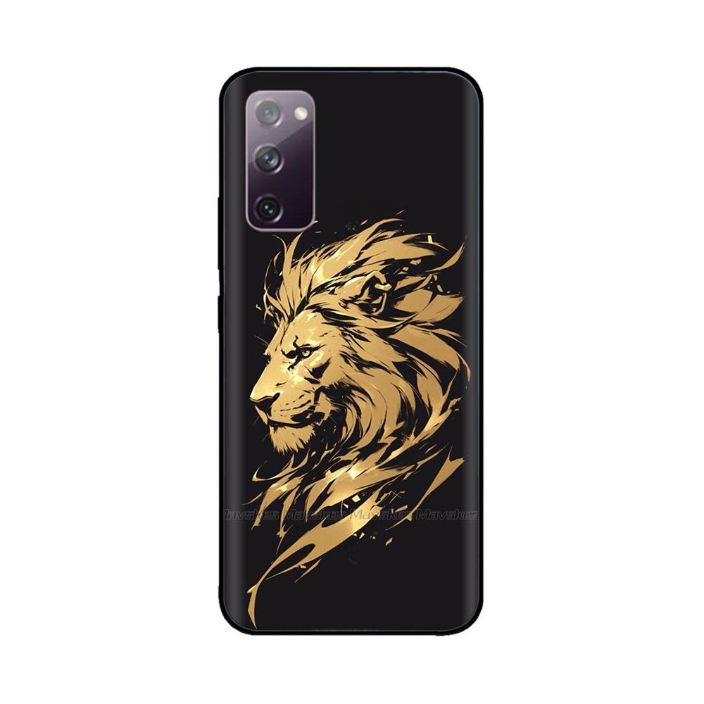 For Samsung Galaxy S20 FE Phone Case Cute Panda Funda Back Cover For Samsung S20 Ultra S20+ Liquid Silicone Protective Bumper