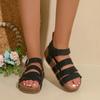 Fashion Summer Peep Toe Platform Sandals 2025 Hot Sale Ladies Shoes Buckle Strap Women's Sandals Fashion Plus Size Casual Sandal Women