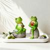 DIY Frogs Silicone Mold For Resin Art Craft Reusable Animal Shaped Molds Desktop Garden Decors Handmade Gift Creation