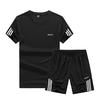 Summer Set Men Casual Two Pieces Suit Short Sleeve T-shirt & Shorts Sets Male Streetwear