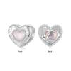 WOSTU 925 Silver Princess Pink Bear Bead Ballet Girl Charm Shoe Bow Pendant Saftey Chain Fit Bracelet Neckalce DIY Gift