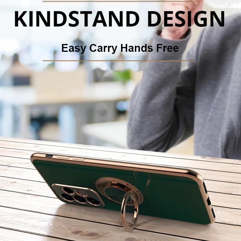Etui z uchwytem na pierścień do Samsung A56 A36 A26 A 16 06 55 35 25 15 05S 73 72 71 54 53 52S 51 34 33 32 24 23 22 21S 14 13 Pokrowiec